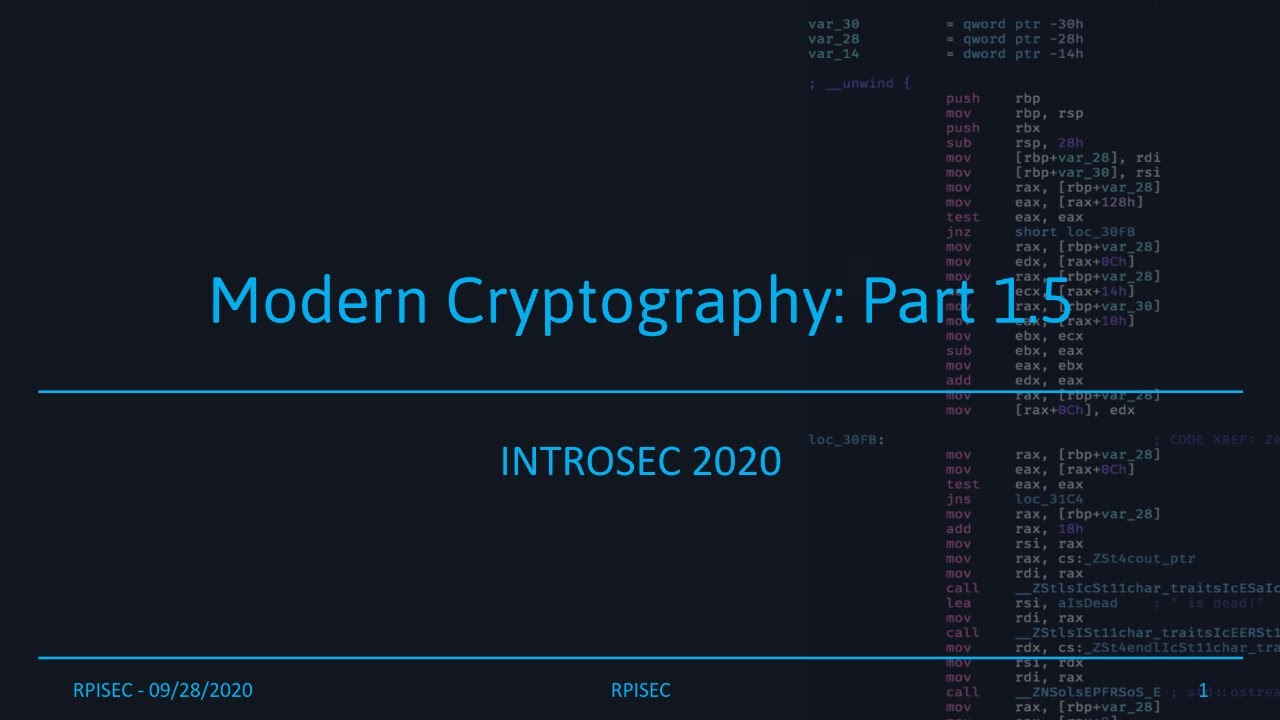 F2020 - Asymmetric Cryptography Explained 🔐