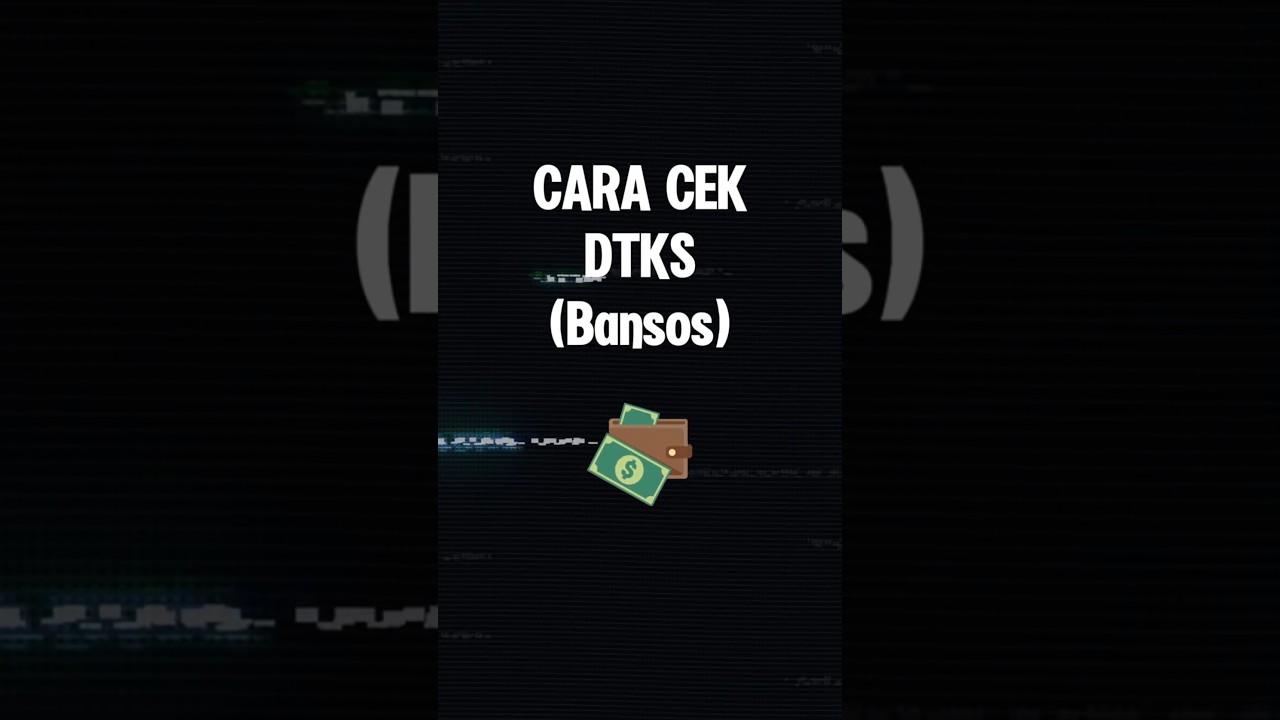 Cara Cek DTKS Bansos Kemensos π