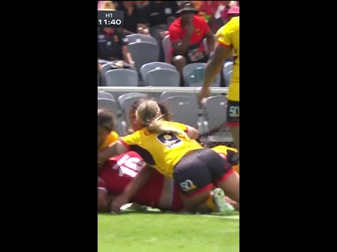 Pani Hopoate Try | PNG Orchids v Tonga XIII | Pacific Championships | 2025