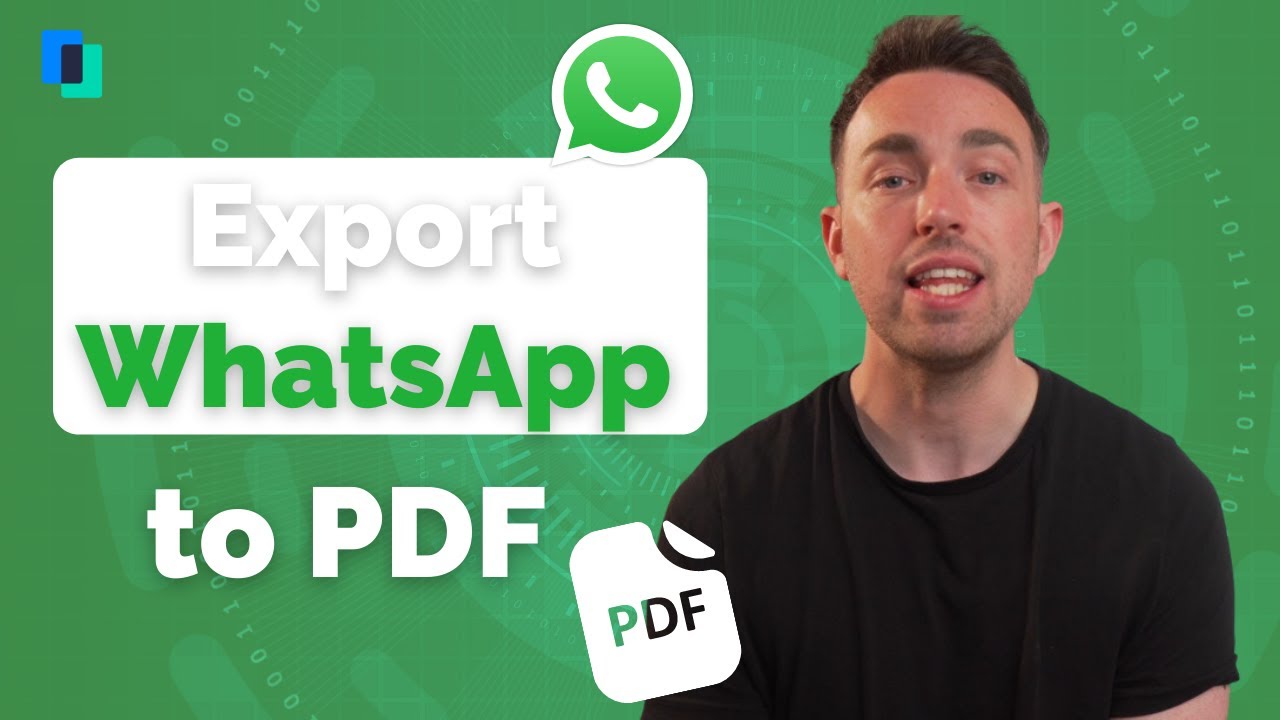 Exporting WhatsApp Chats to PDF: A Guide for 2021