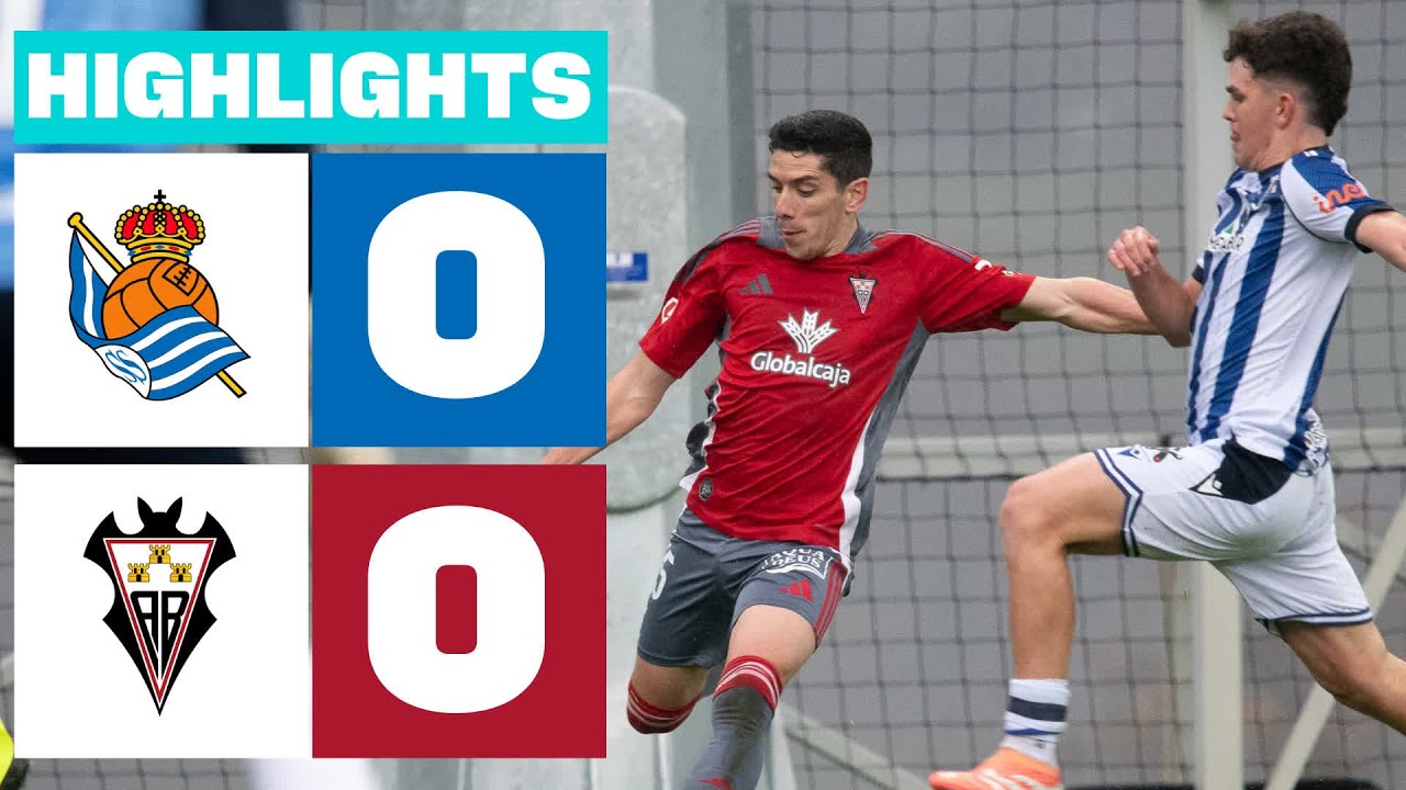 Real Sociedad B y Albacete empatan sin goles ⚽