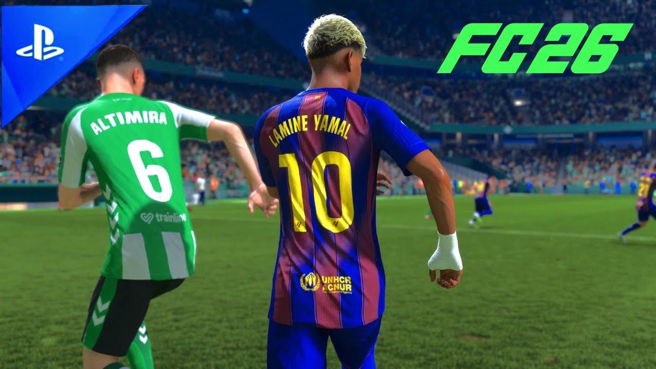 FC 26: Betis vs Barcelona | La Liga | PS5 4K 60fps