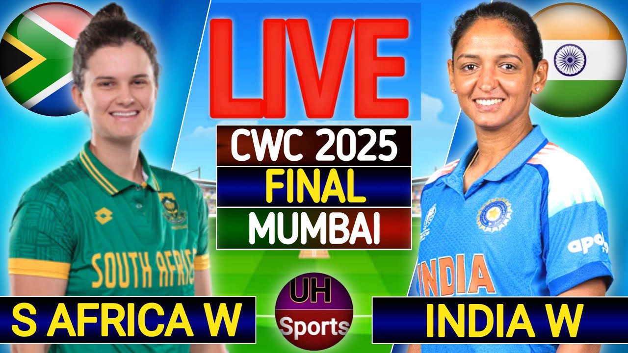 India Women vs South Africa Women Live Cricket Final 🏆 | Stay Updated with Real-Time Scores