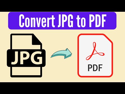 Guide to Converting JPG Images to PDF Files