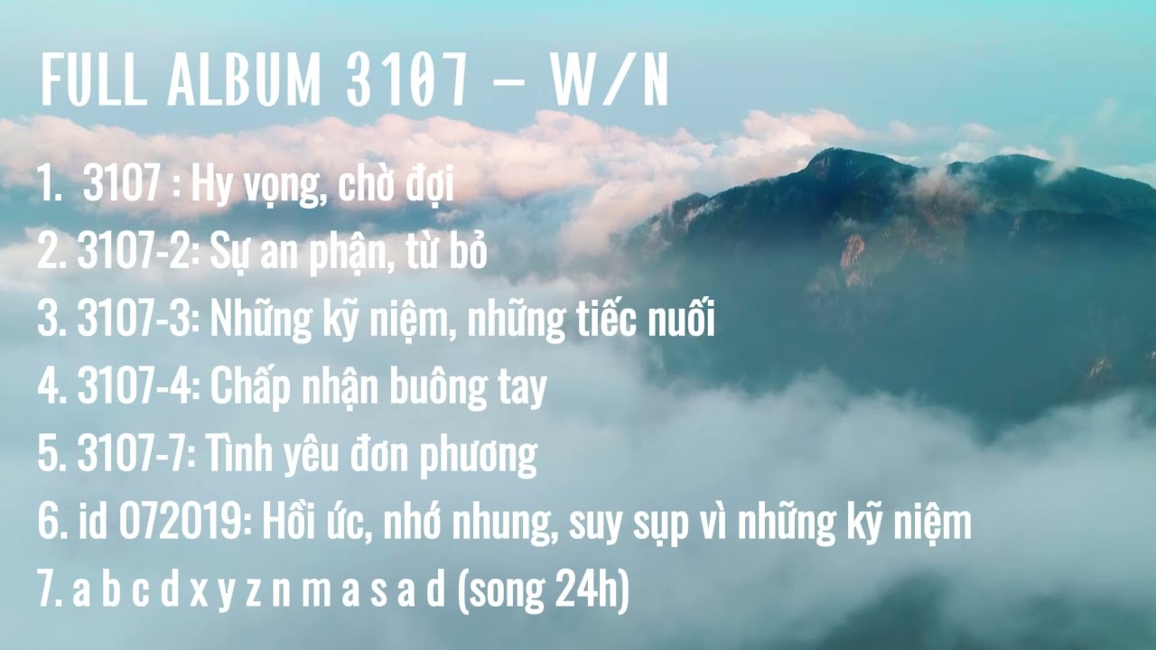 Full Album 3107- W/N 🎶