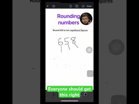 Rounding to significant figures 3