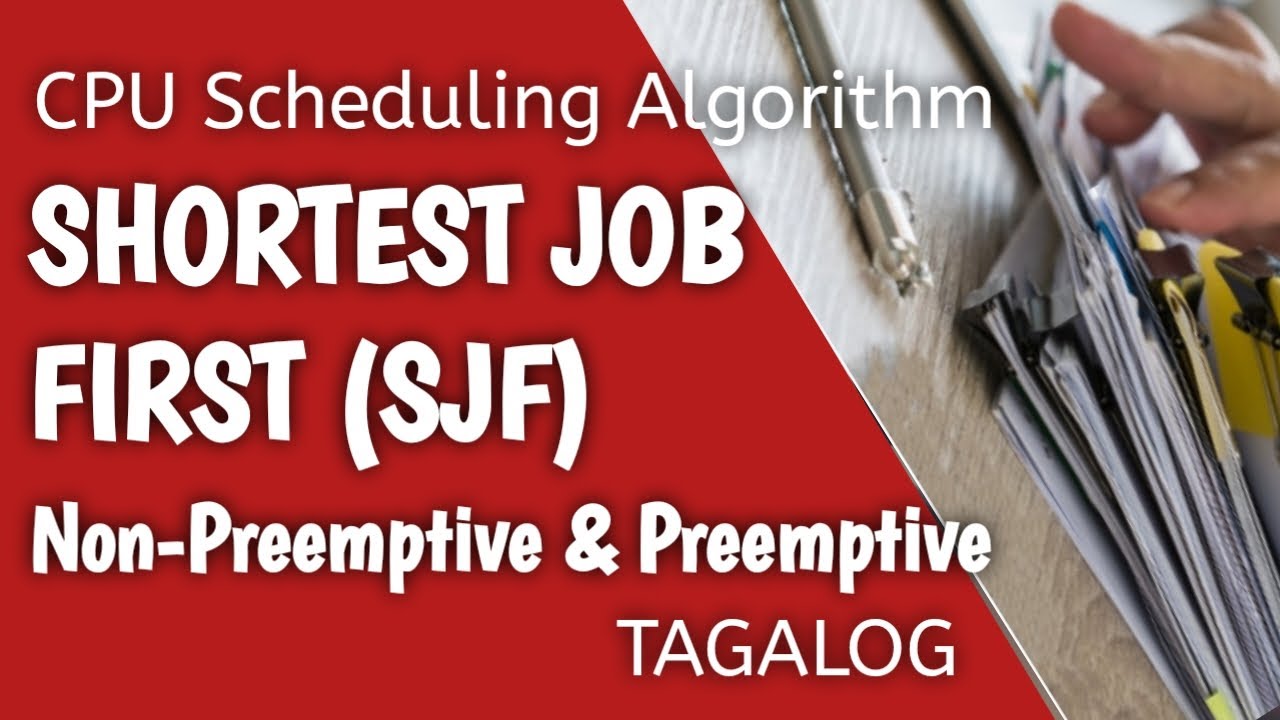 SJF CPU Scheduling: Preemptive & Non-Preemptive 🖥️