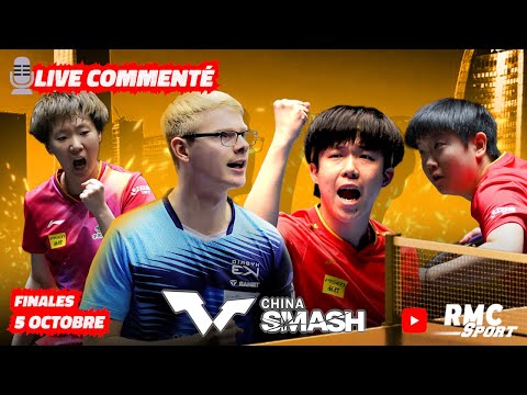 🏓Félix LEBRUN en FINALE du WTT China Smash | HISTORIQUE !🎙️Fred Van Long, Laura PFEFER, Lému au cast