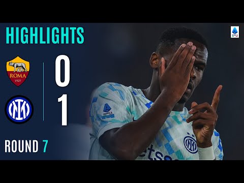 ROMA-INTER 0-1 | HIGHLIGHTS | Bonny brings Inter back on top of the table | SERIE A 2025/26