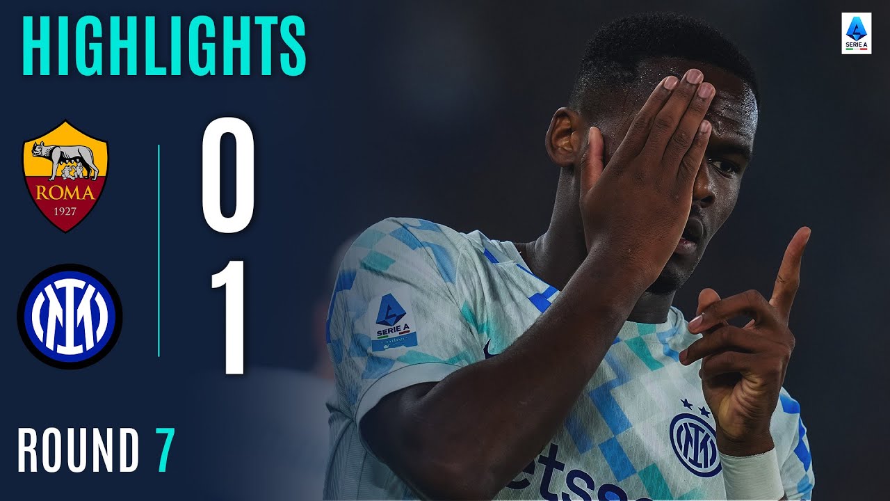 Roma-Inter 0-1: Bonny Secures Top Spot for Inter in Serie A 2025/26 ⚽