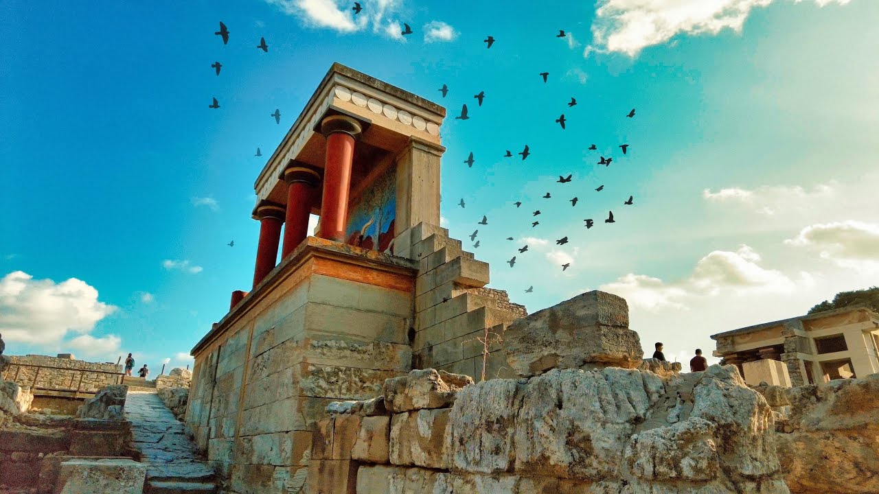 Knossos, Crete: Explore Europe's Oldest City in 4K