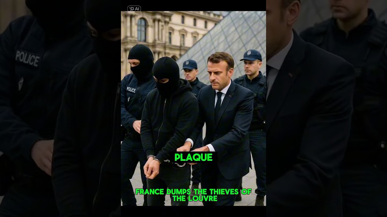 Macron, héros au Louvre 🖼️