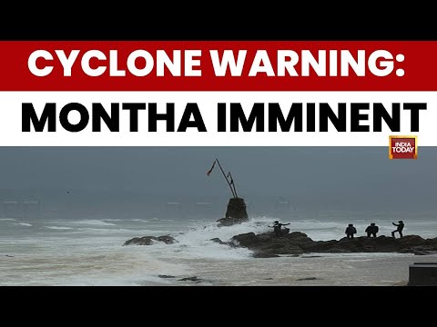 Cyclone Montha Live: Red Alert in Andhra, Flights Cancelled as Landfall Nears Kakinada Tonight