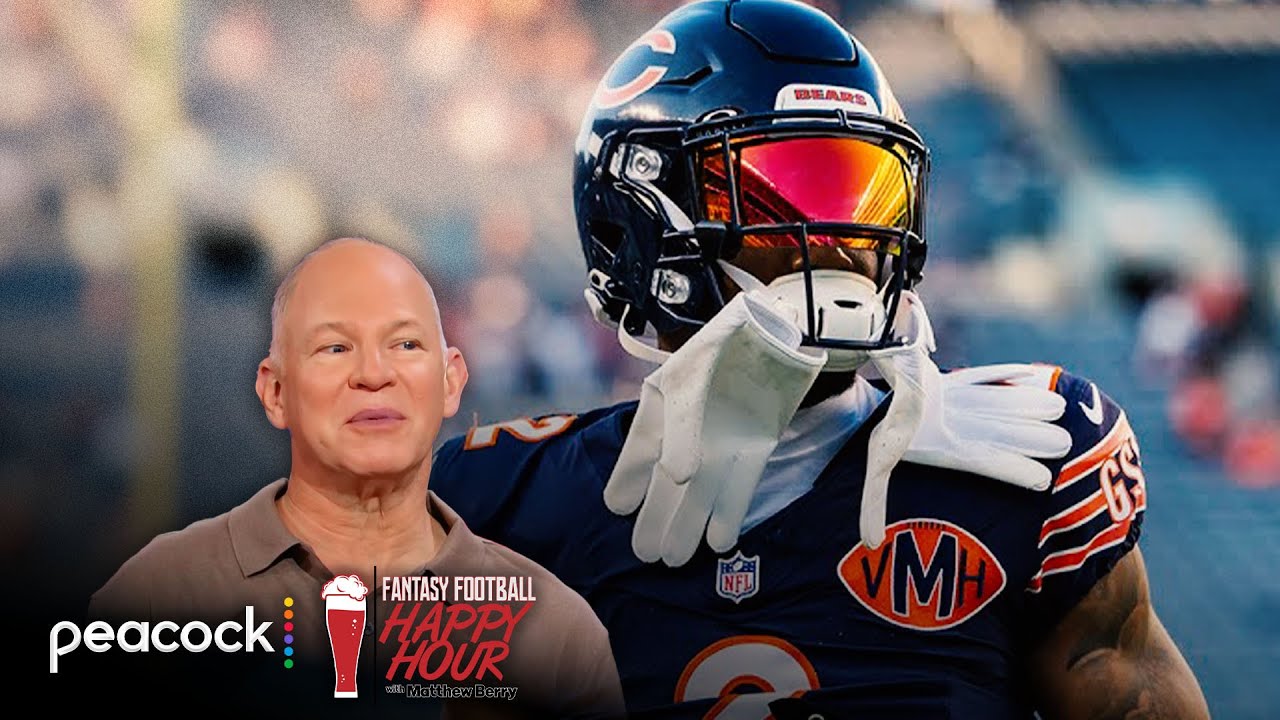 Why DJ Moore & Keon Coleman Remain Fantasy Football Must-Starts | NFL on NBC