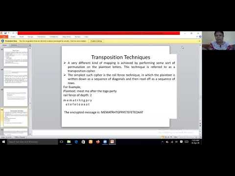 Transposition Techniques & Steganography Network Security & Cryptography Dipti Prasad MCA Sem4 MCR R