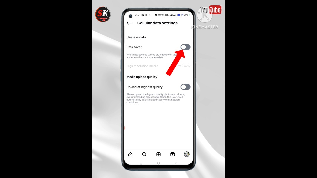 Instagram Data Saver Mode कैसे ऑन करें और मोबाइल डेटा बचाएं! 📱 #Shorts