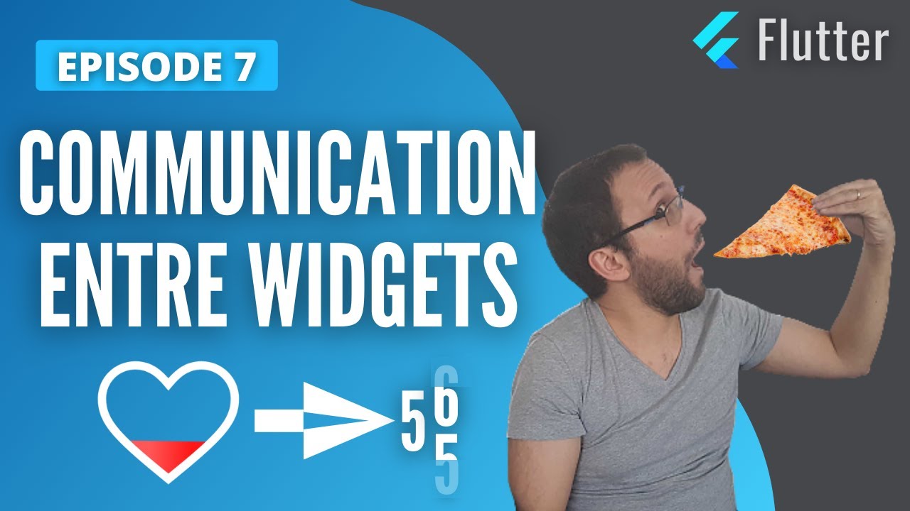Apprendre Flutter #7 : Communication entre les widgets