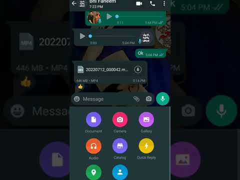 How to send 2GB Large Files on WhatsApp 👍