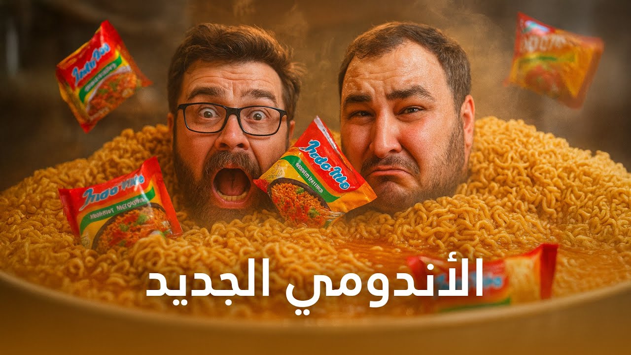 تجربة مميزة مع إندومي الجديد 🍜