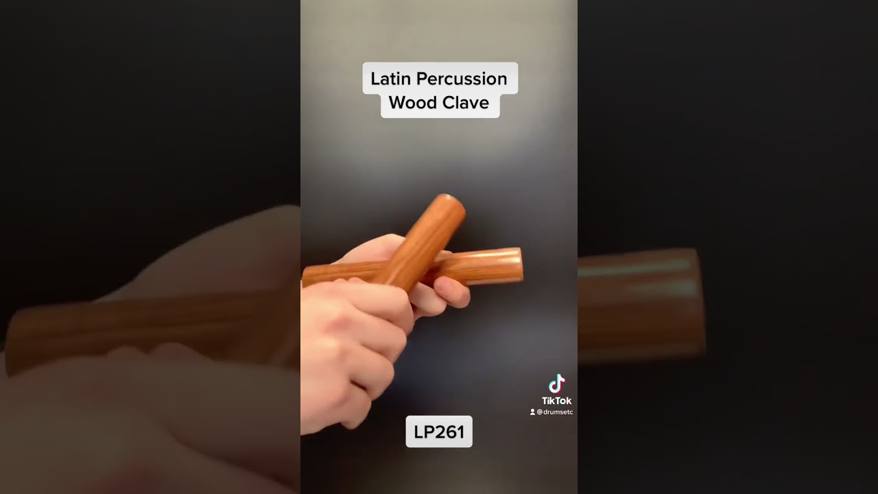 Latin Percussion Wood Clave LP261 β Authentic Rhythm Sample πΆ