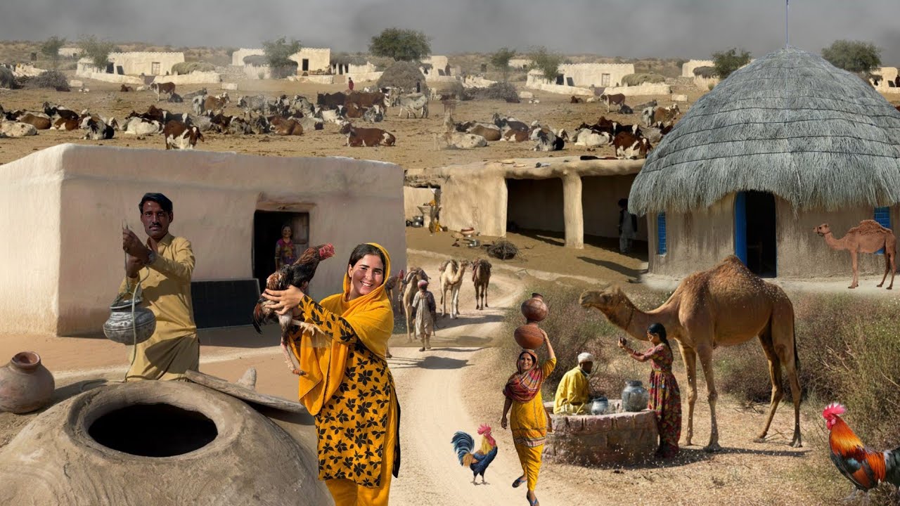 Life in Bijnot Village Near Pakistan-India Border 🌵