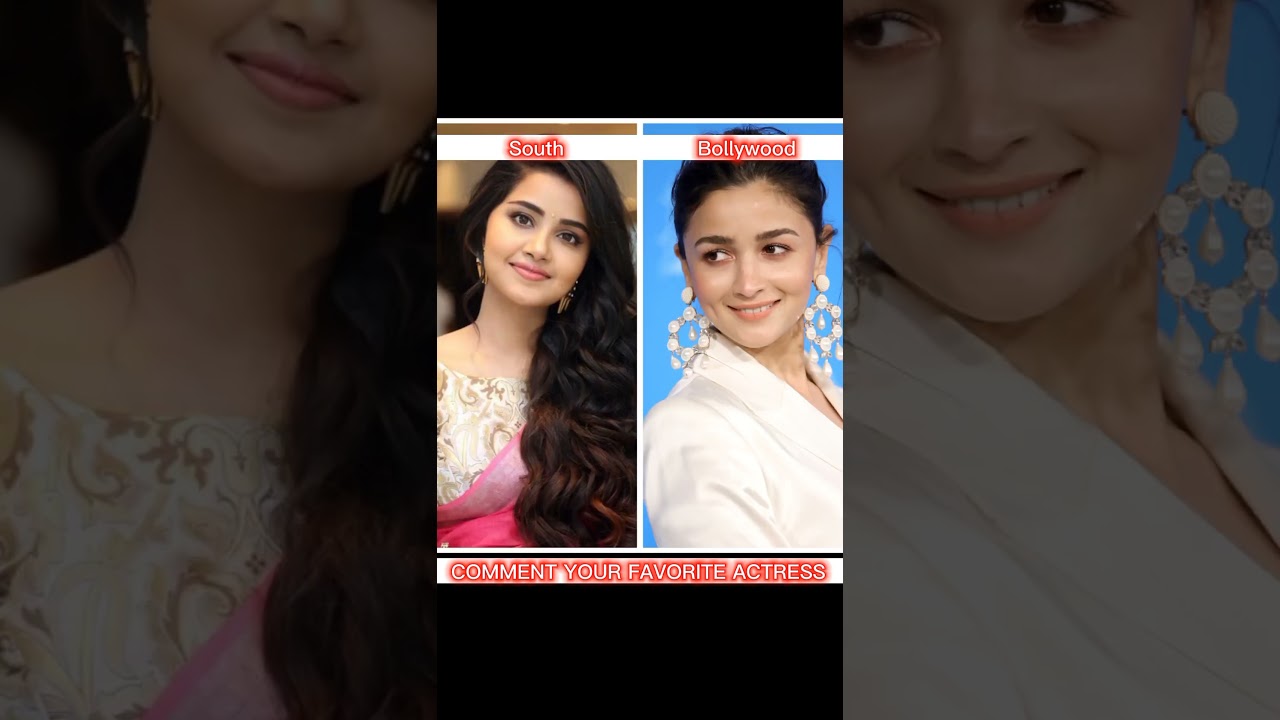 Top 10 Most Beautiful South & Bollywood Actresses✨