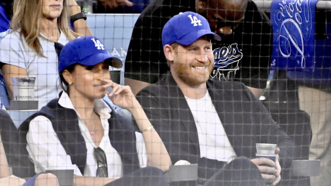 Harry and Meghan Booed Loudly at Dodgers Game 🧢
