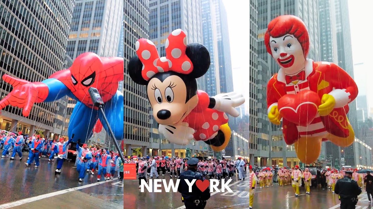 Top Balloons at Macy's Thanksgiving Parade 2024 ๐