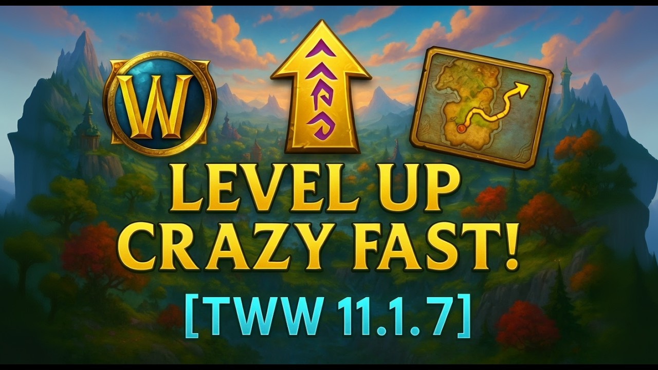 WoW 11.1.7 Leveling Guide for Faster Progress