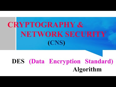 #DES Data Encryption Standard Algorithm | S-Box | Initial Permutation | expansion | Round operation