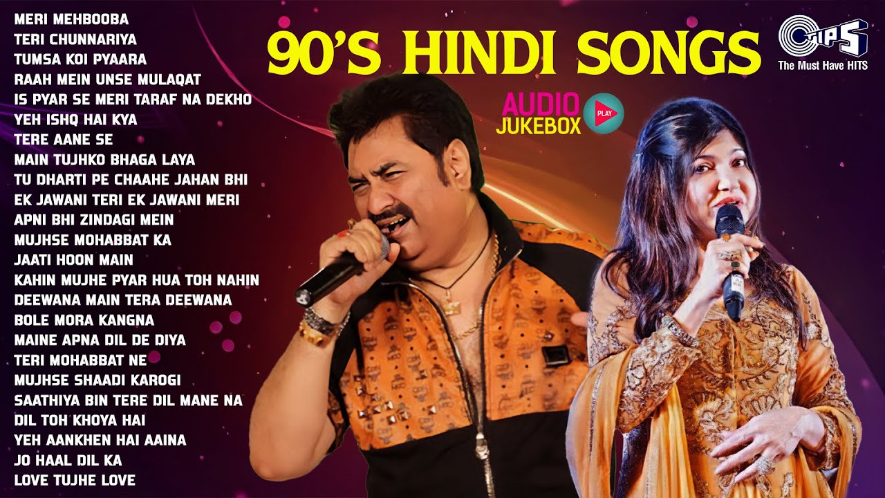 90s Hindi Love Songs | Kumar Sanu & Alka Yagnik 🎶