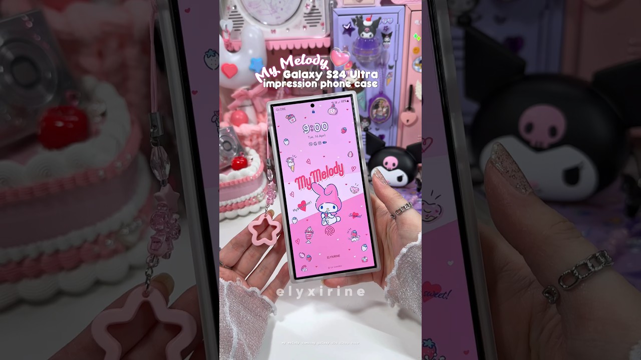 #mymelody Galaxy S24 Ultra case frm SLBS 💗 #samsung #galaxys24ultra #sanrio #kawaii
