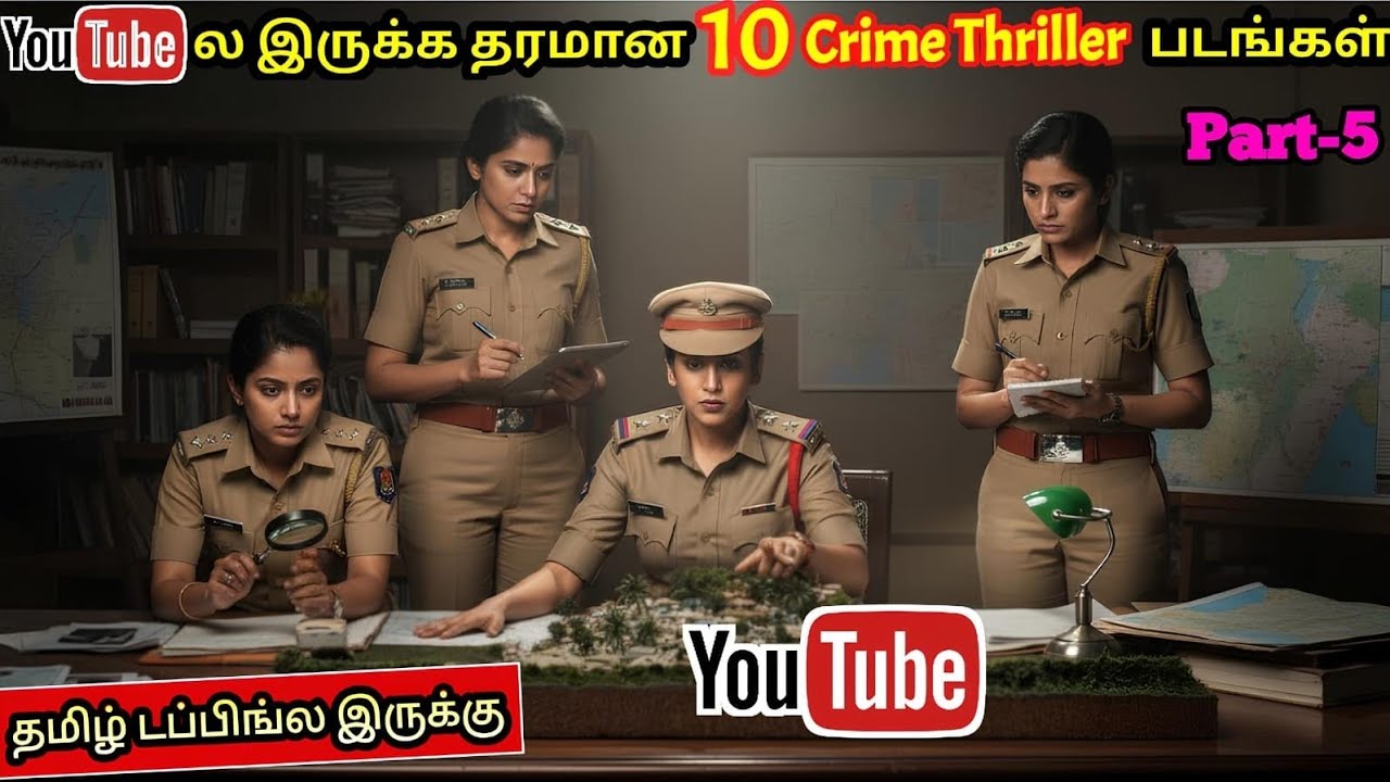 Top 10 Tamil Dubbed Crime Thriller Movies on YouTube 🎬 | Part 5