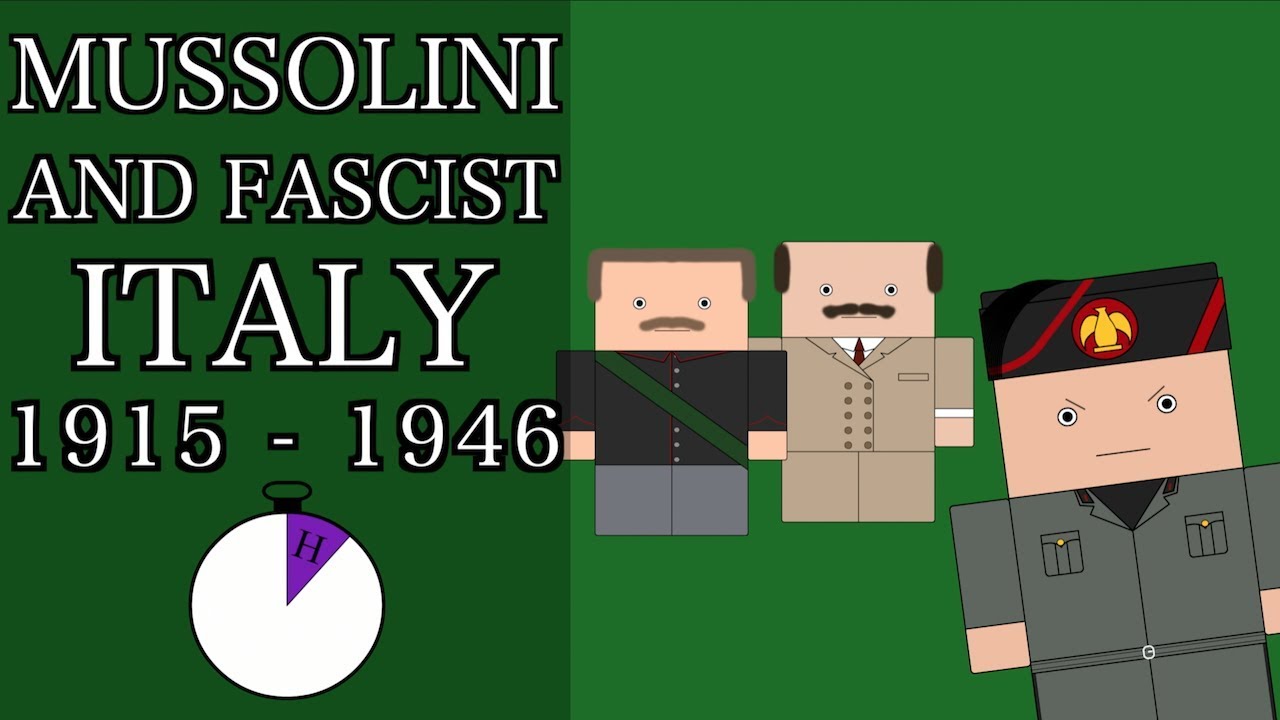 Mussolini & Fascist Italy in 10 Minutes 🇮🇹 | Quick History Documentary