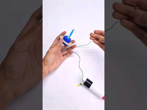 Homemade Beyblade With Launcher