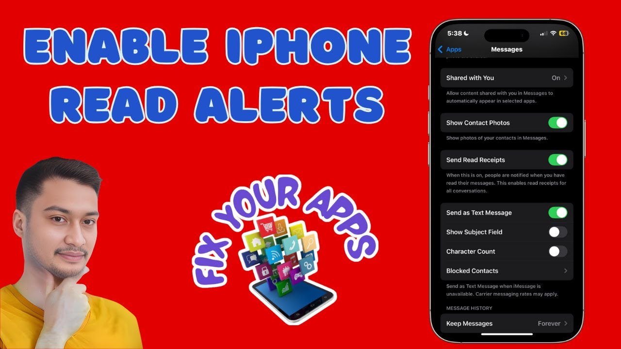 Easily Enable Read Receipts on Your iPhone 📱 – Step-by-Step Guide
