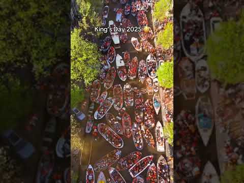 The largest gathering in any country! King’s Day in Amsterdam!