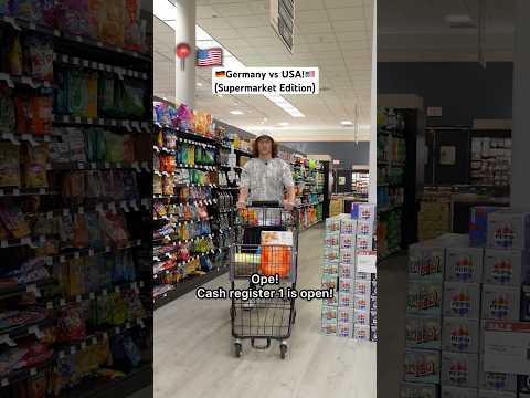 Germany vs USA!🇩🇪🇺🇸 (Supermarket Edition) #german #usa #germany #american