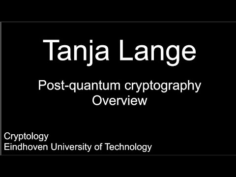 Post-quantum cryptography - Overview