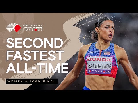 47.78 championship record for Sydney McLaughlin-Levrone | World Athletics Championships Tokyo 25