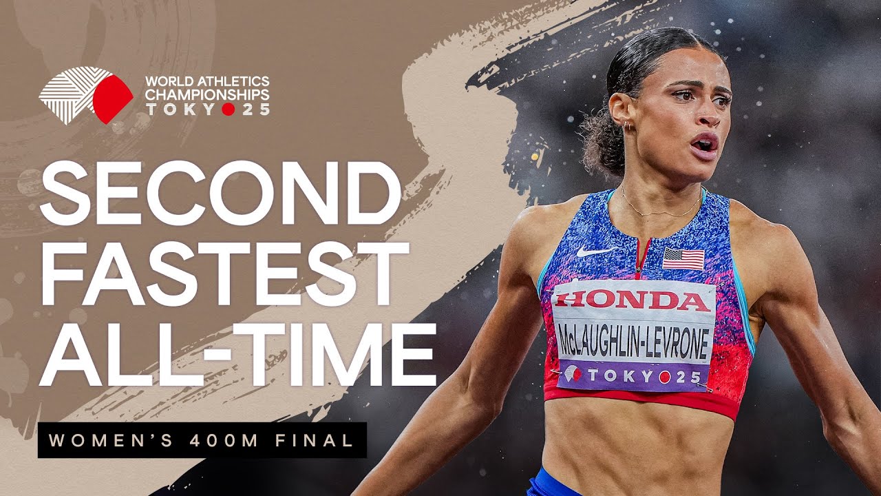 Sydney McLaughlin-Levrone Sets 47.78 Record at Tokyo 2025 🏅