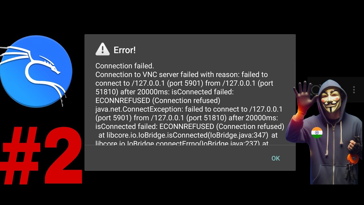 Fix Kali Nethunter Kex 'Connection Failed' Error Easily 🔧