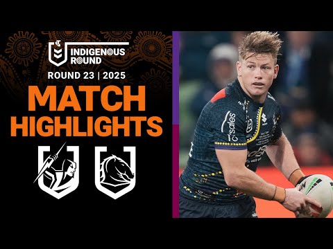 2025 NRL Match Highlights | Storm v Broncos | Round 23