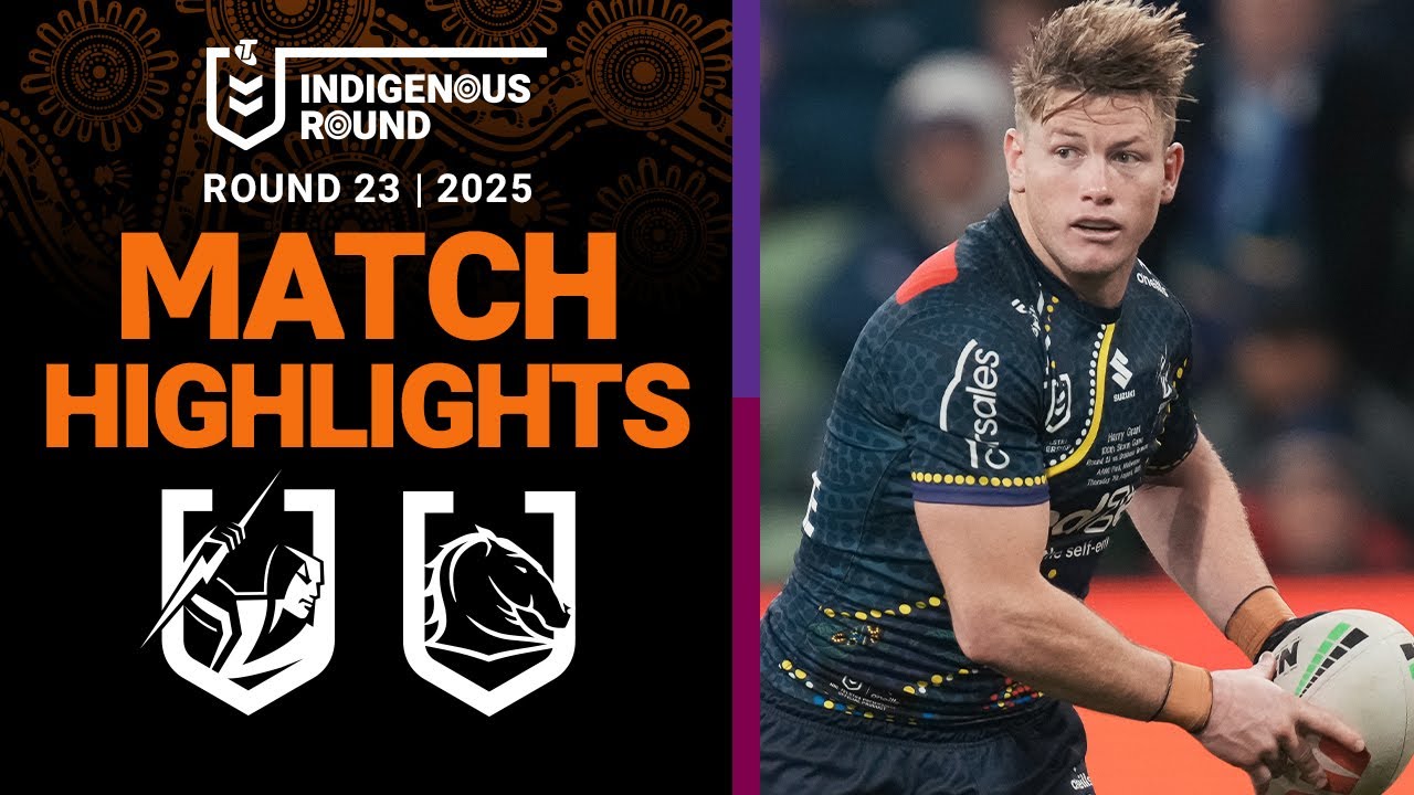 2025 NRL Round 23 Highlights: Storm vs Broncos π
