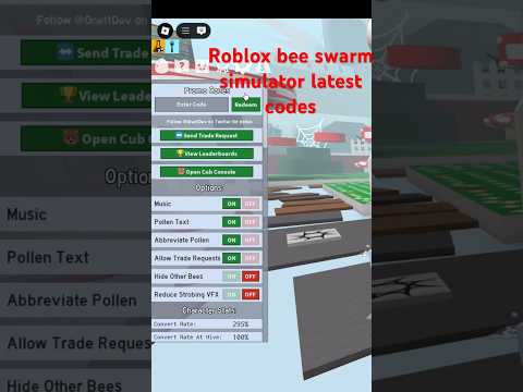 Bee swarm simulator latest codes#roblox#robloxcodes#fyp#foryou#shorts#youtube#youtubeshorts