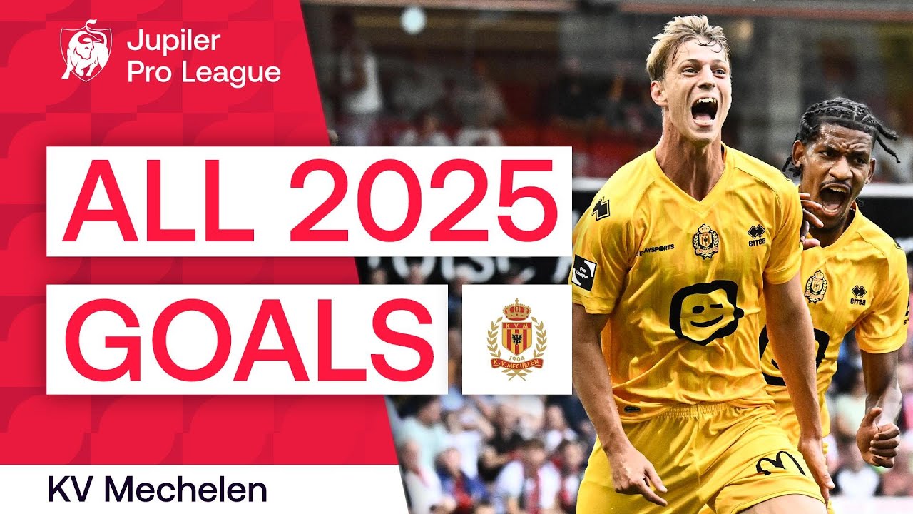 KV Mechelen Goals in 2025 | Jupiler Pro League ⚽