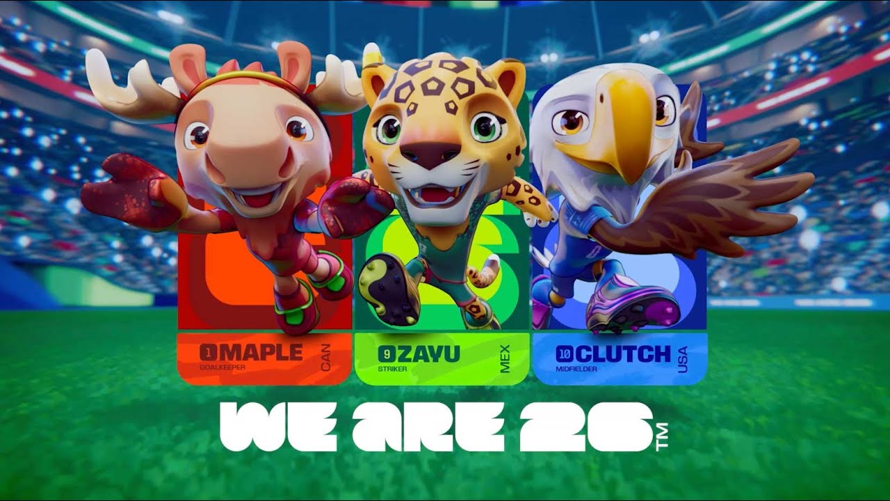 REVEALED: The FIFA World Cup 2026™ mascots!