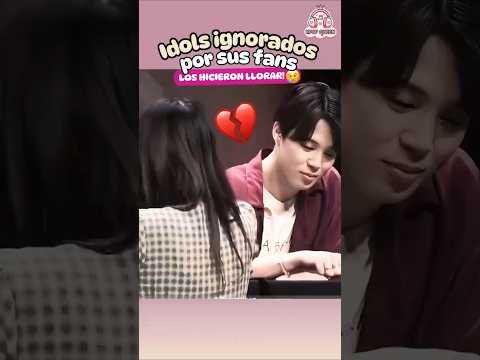 Idols ignorados por sus fans😢💔