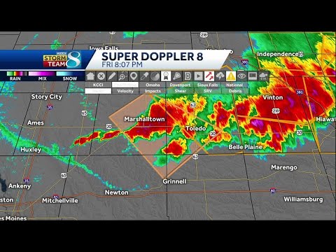 Destructive severe thunderstorm warning in effect for Marshall County
