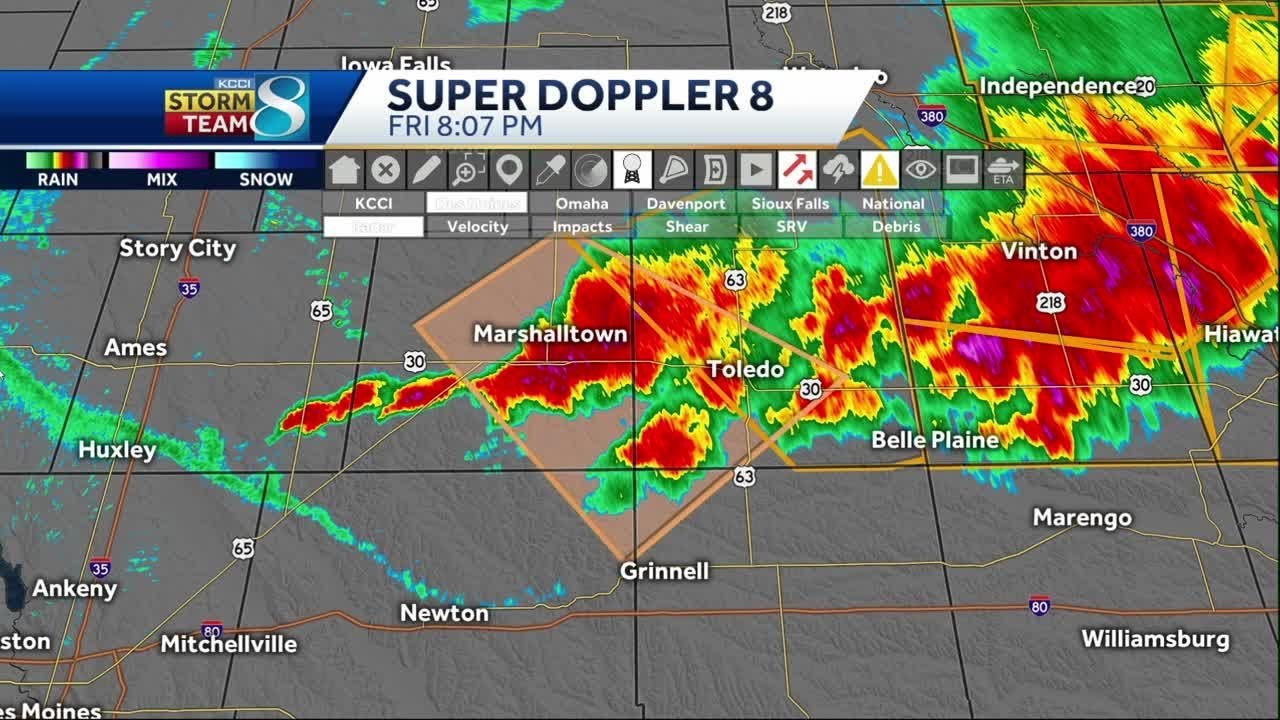 Severe Thunderstorm Warning Issued for Marshall County